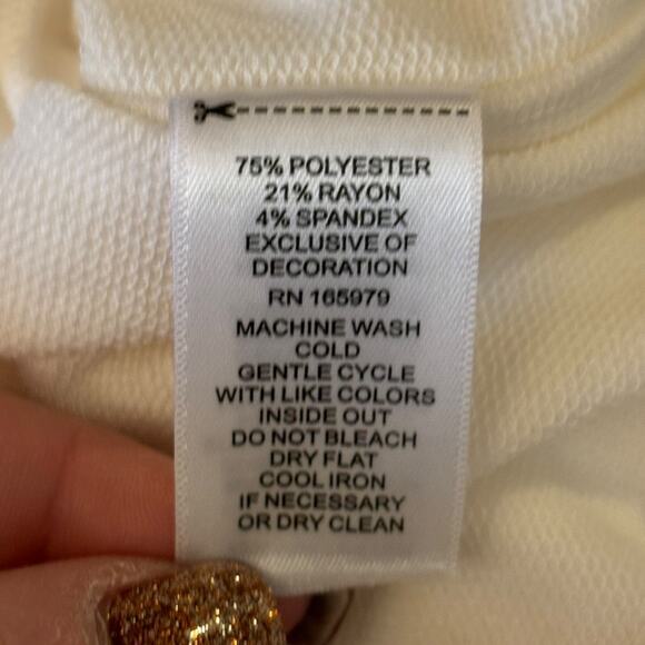 Cupio NWT Women's Short Sleeve Top Size Large - Picture 5 of 5